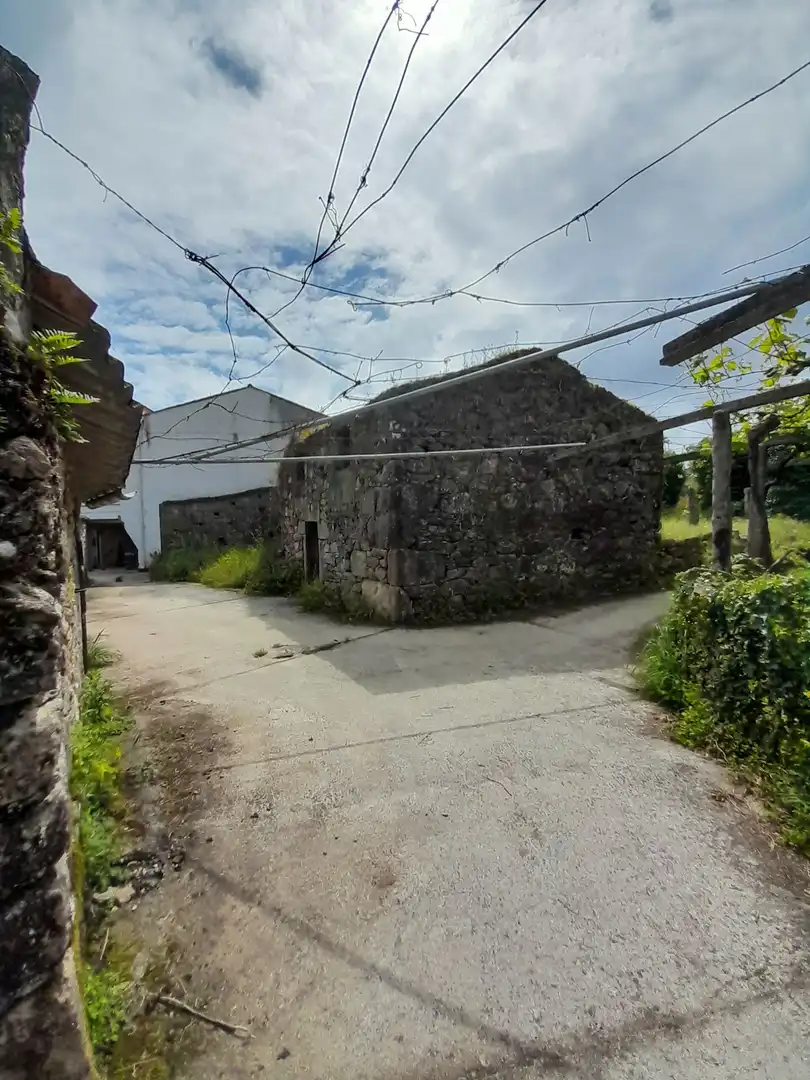 Vista exterior de Casa o xalet en venda en Dodro amb Jardí privat
