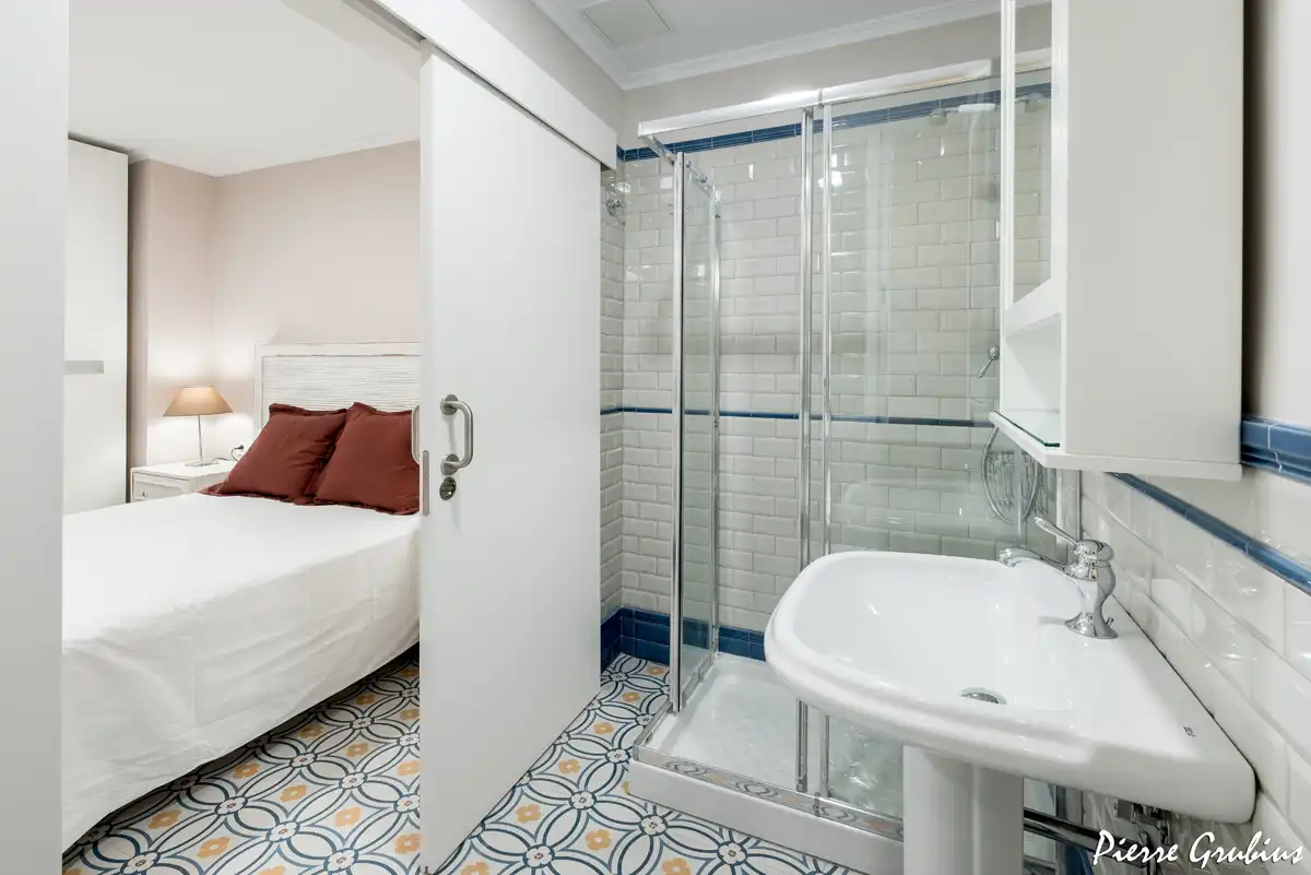 Badezimmer von Wohnung zum Verkauf in Reus mit Klimaanlage und Heizung
