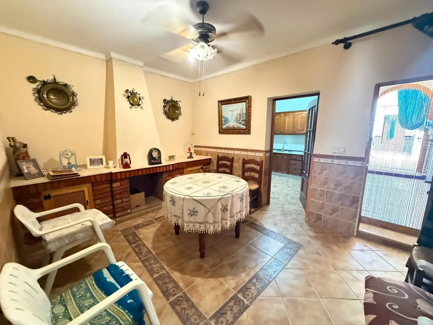 Cocina de Casa o chalet en venta en Alameda con Terraza, Trastero y Amueblado