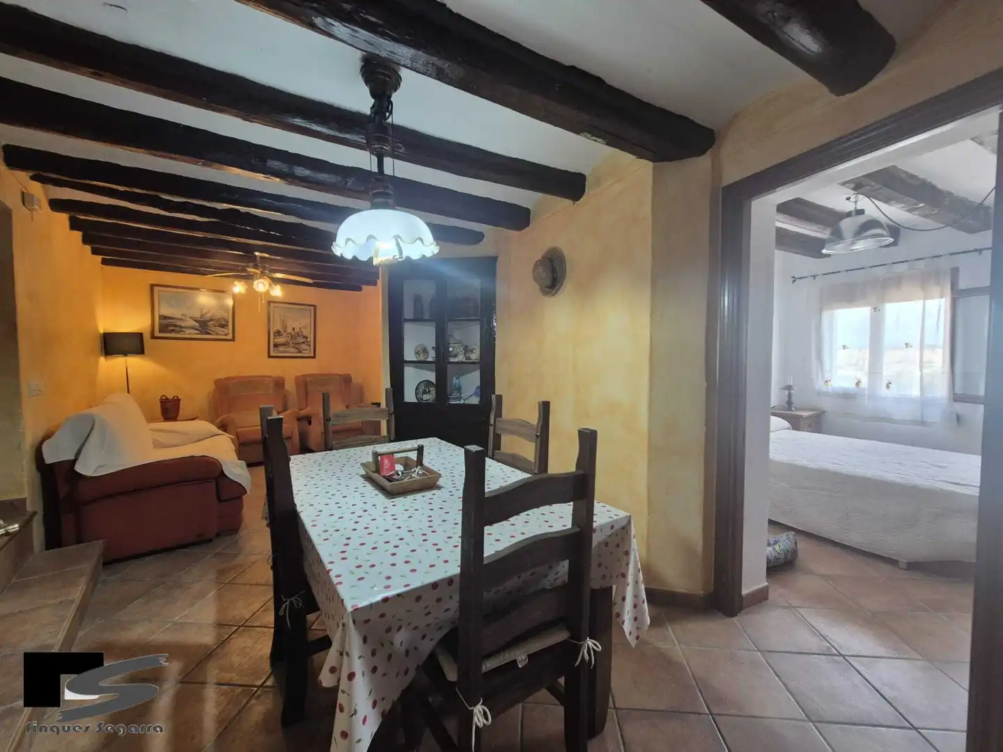 Comedor de Casa o chalet en venta en Cervera con Calefacción, Terraza y Amueblado