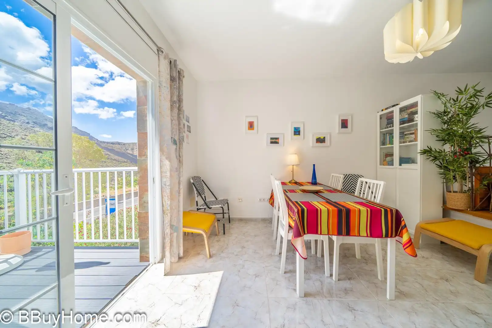 Esszimmer von Maisonette zur Miete in Mogán mit Terrasse, Abstellraum und Möbliert