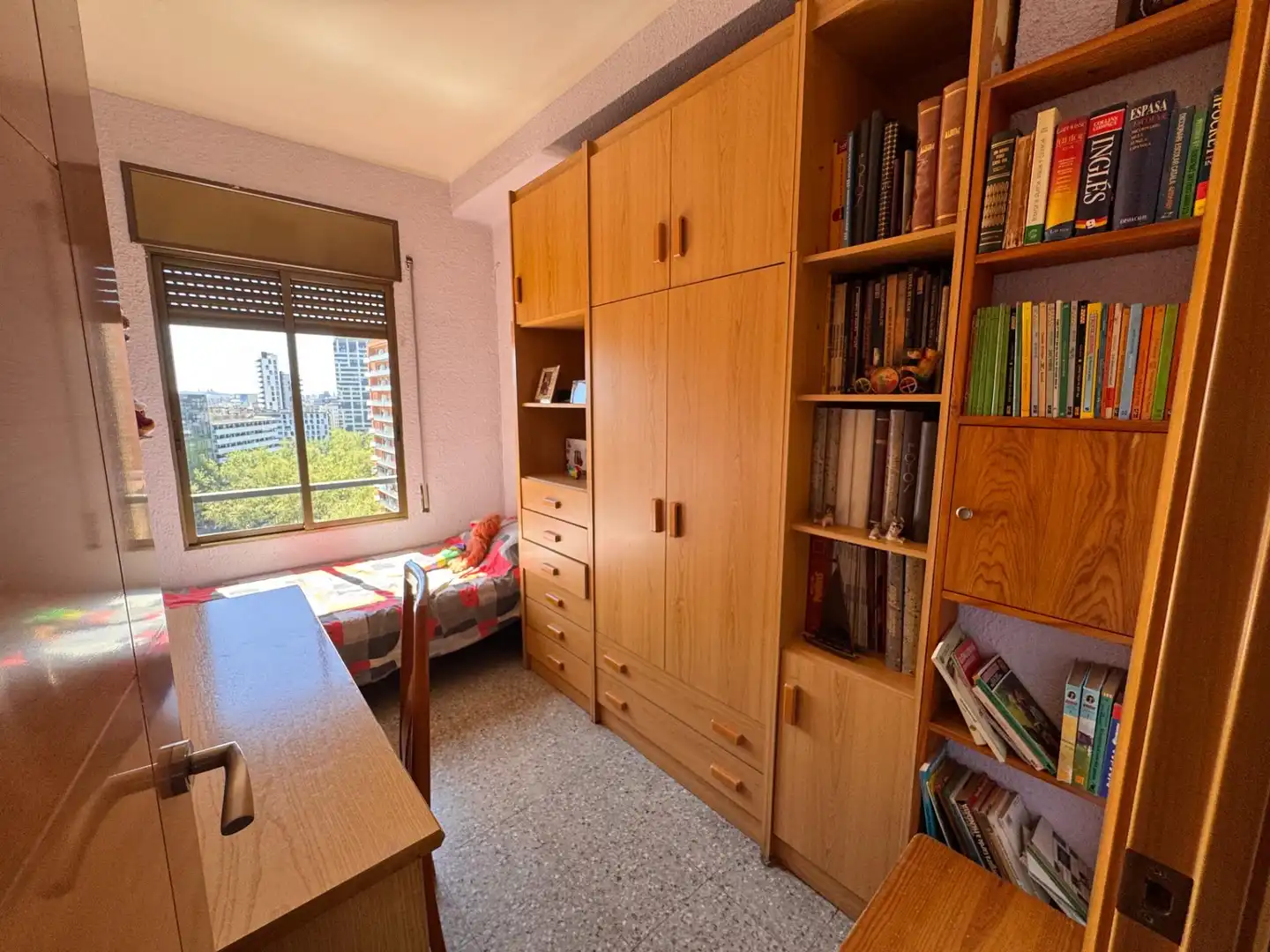 Bedroom of Flat for sale in Barcelona  with Balcony
