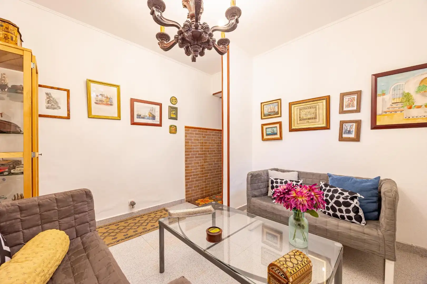 Sala de estar de Casa adosada en venta en Telde con Terraza, Trastero y Piscina