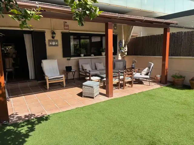 Terrace of Flat for sale in Sant Feliu de Llobregat  with Air Conditioner, Heating and Private garden