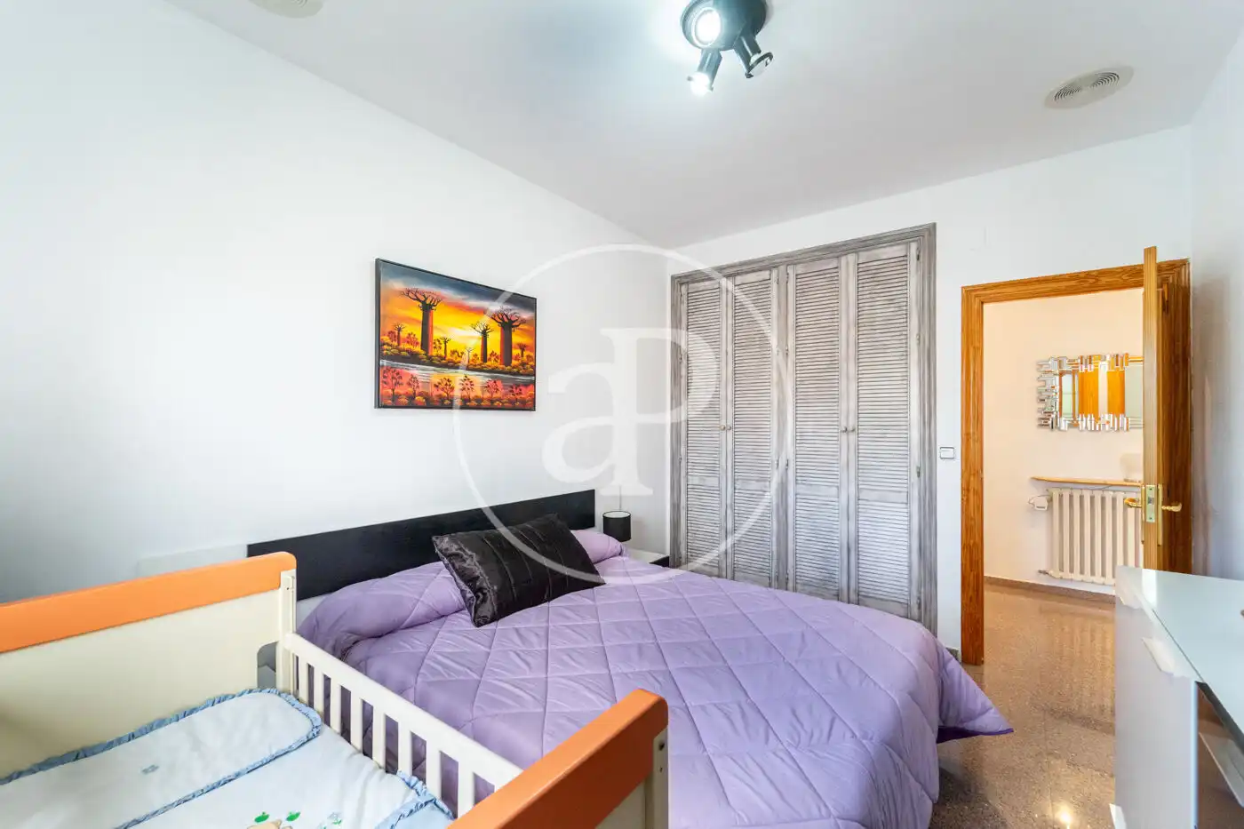 Bedroom of Houses for sale in Alcoy / Alcoi  with Air Conditioner, Heating and Private garden