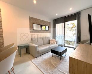 Living room of Flat to rent in  Barcelona Capital  with Air Conditioner, Heating and Furnished