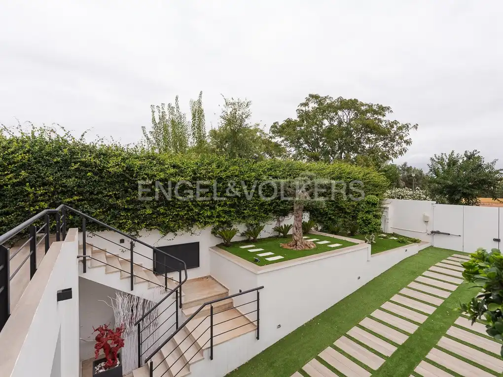 Terrace of Houses for rent in Bétera  with Air Conditioner, Heating and Private garden