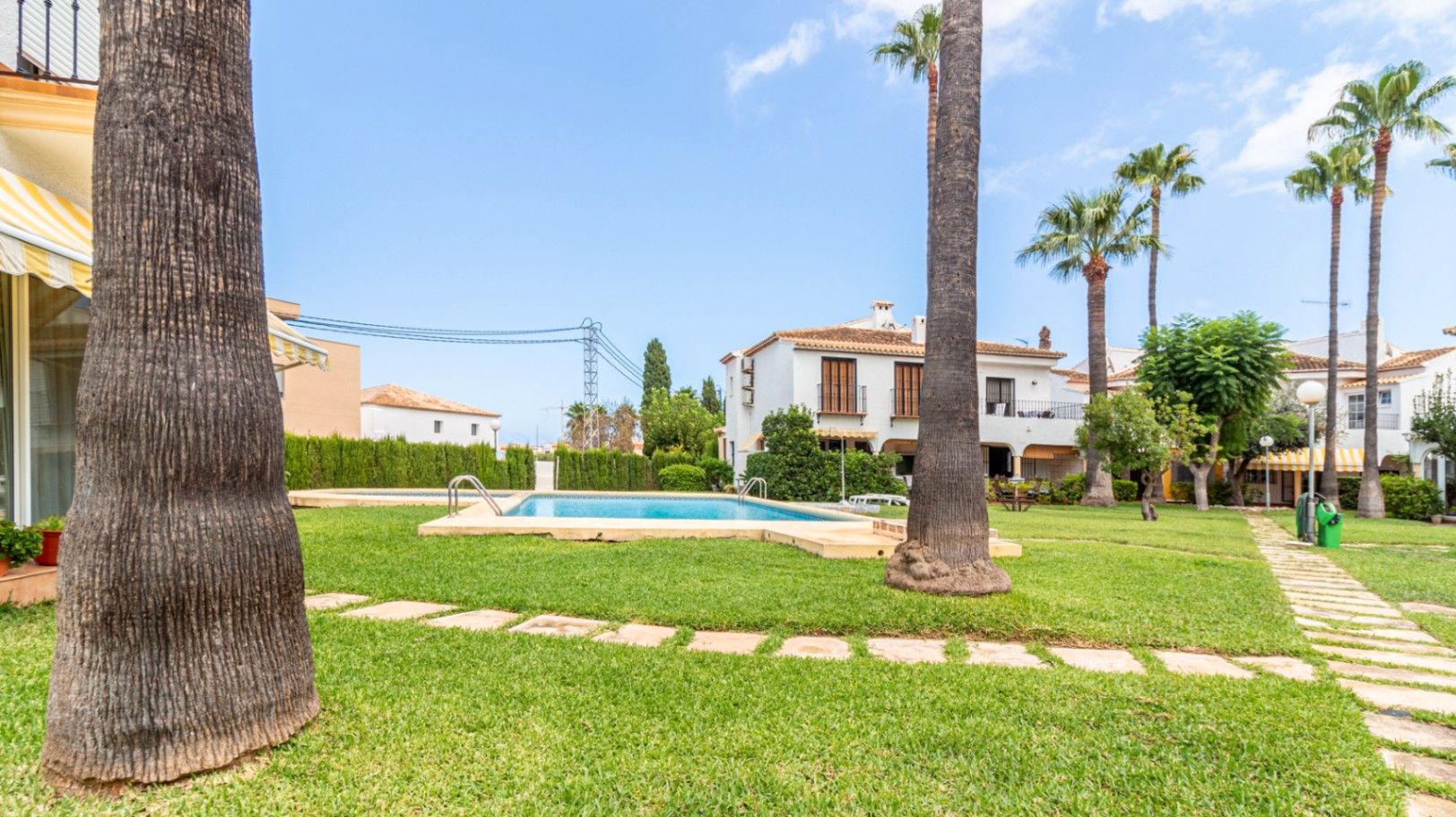 Jardí de Apartament en venda en Dénia amb Jardí privat, Terrassa i Traster