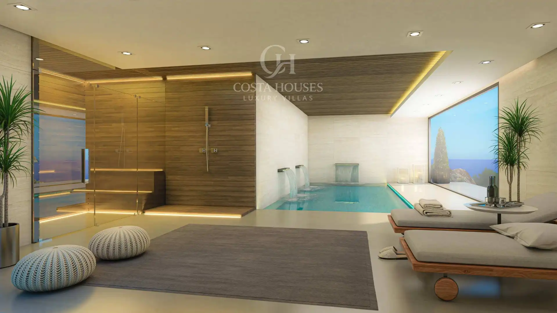 Piscina de Casa o chalet en venta en Jávea / Xàbia con Aire acondicionado, Jardín privado y Terraza