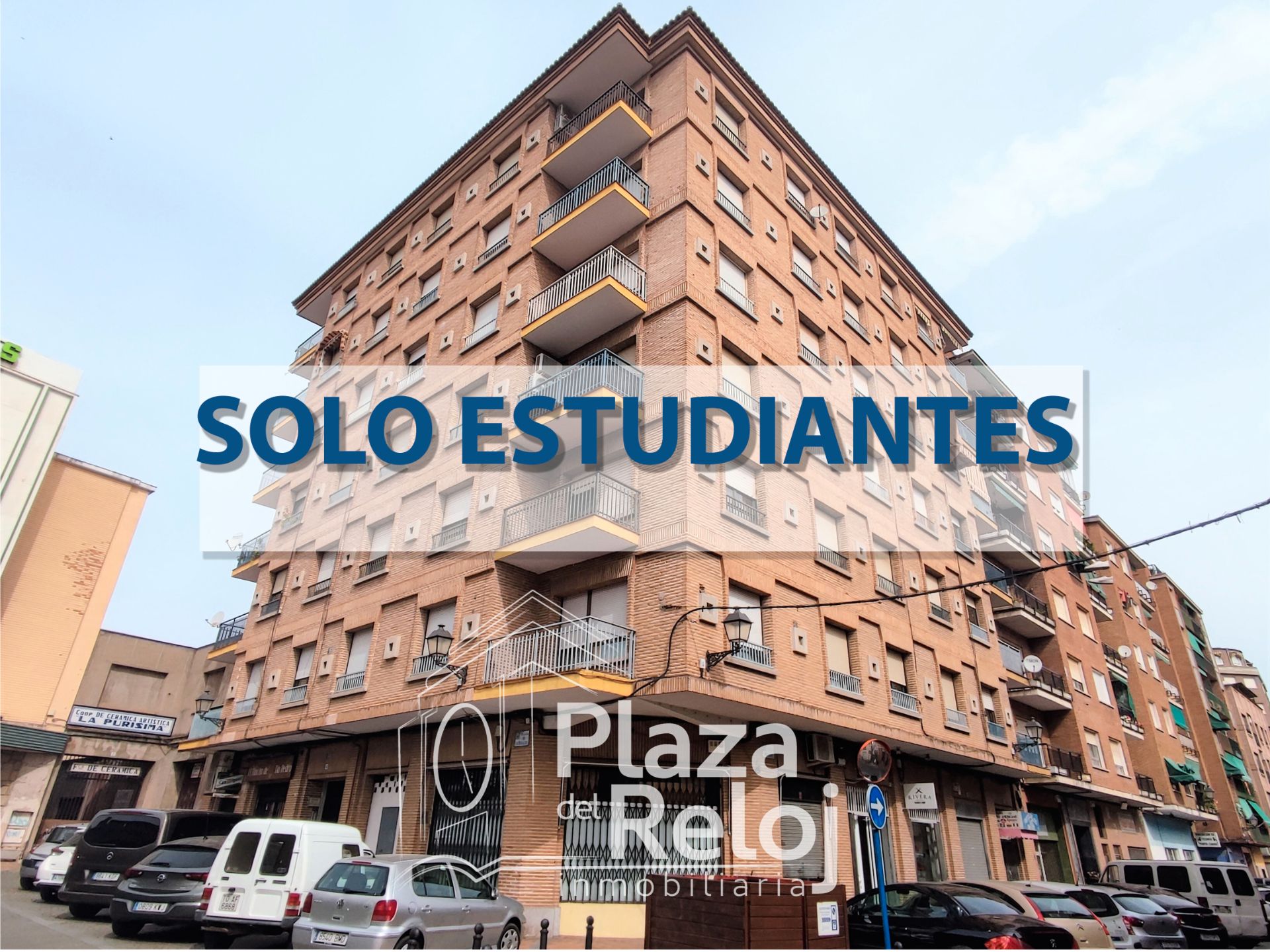 Vista exterior de Pis de lloguer en Talavera de la Reina amb Aire condicionat, Calefacció i Moblat