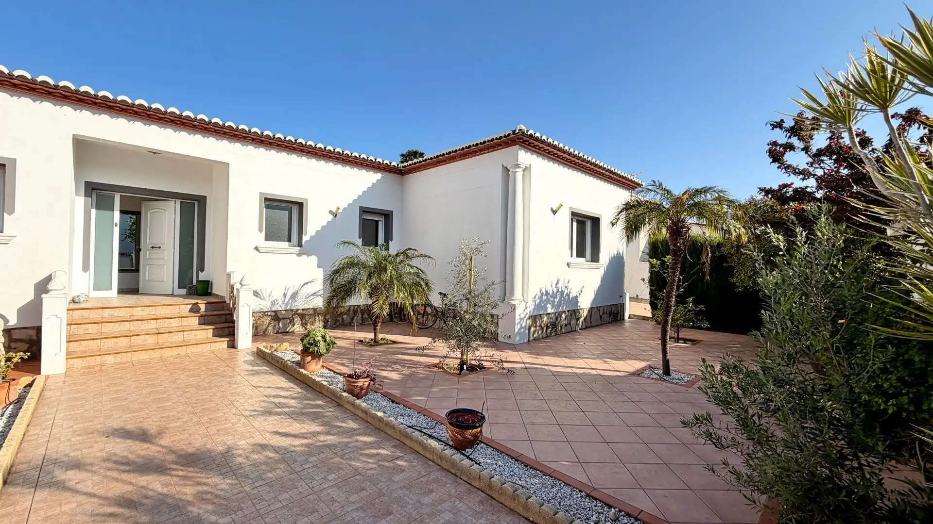 Vista exterior de Casa o chalet en venta en El Verger con Aire acondicionado, Calefacción y Jardín privado