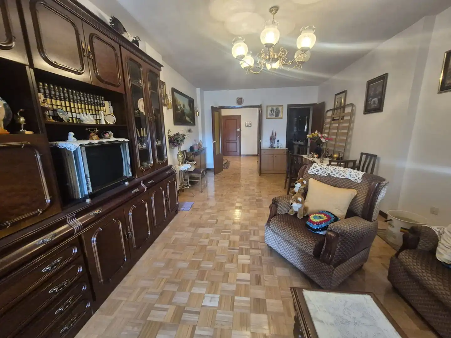 Wohnzimmer von Wohnung zum Verkauf in Ávila mit Heizung, Terrasse und Abstellraum