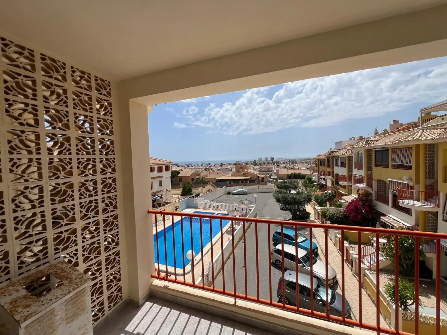 Terraza de Apartamento de alquiler en Torrevieja con Terraza