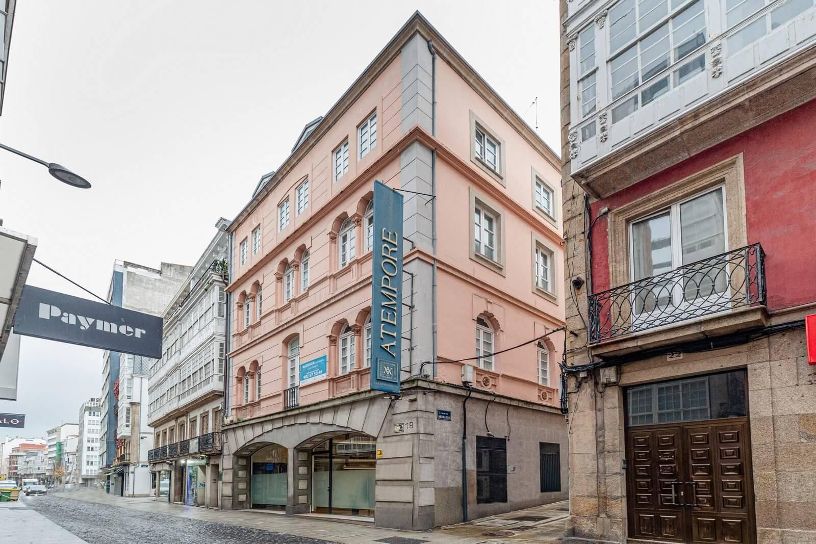 Vista exterior de Pis en venda en A Coruña Capital 