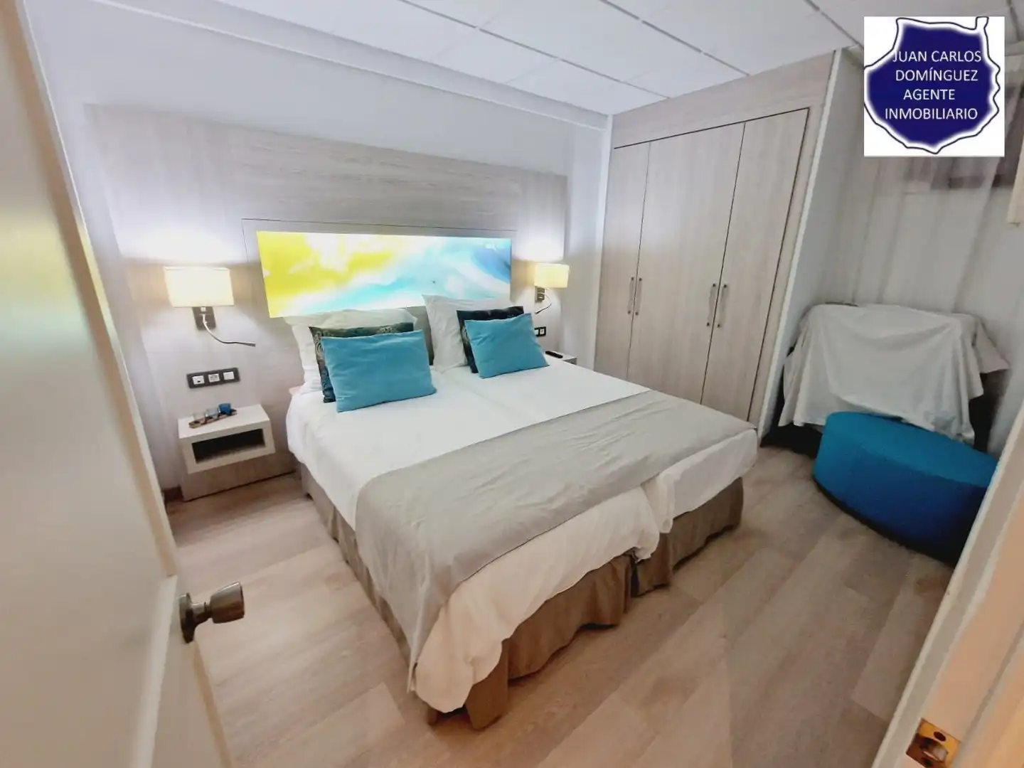 Habitación de Apartamento de alquiler en Mogán con Aire acondicionado, Terraza y Amueblado