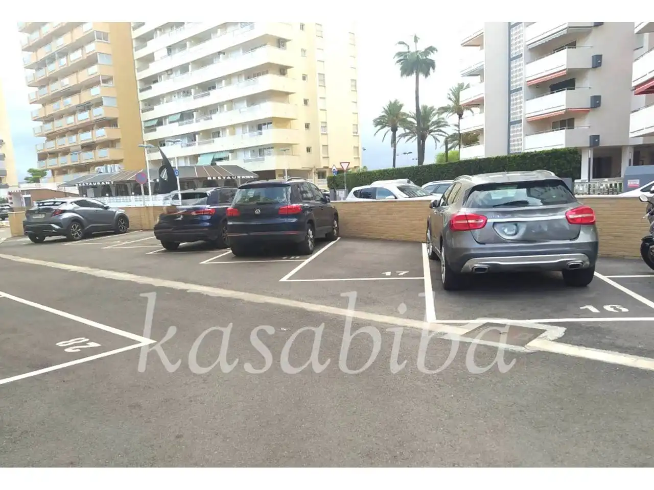 Parking of Flat for sale in Sueca  with Air Conditioner, Terrace and Community pool
