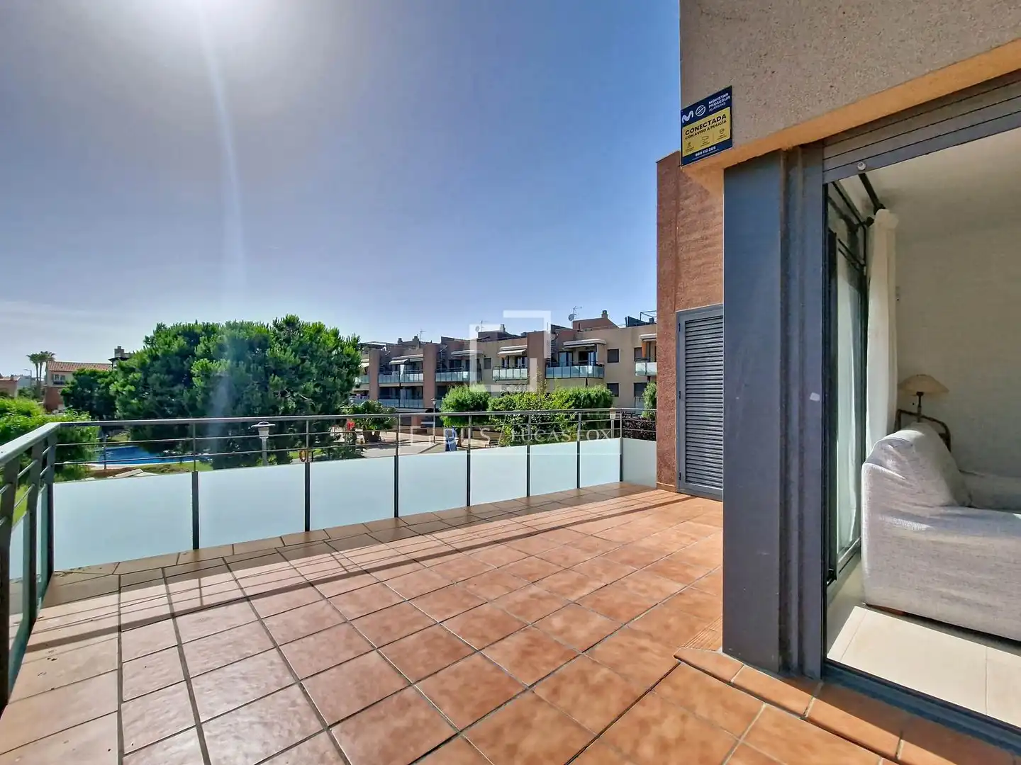 Terraza de Piso en venta en Cubelles con Aire acondicionado, Calefacción y Jardín privado