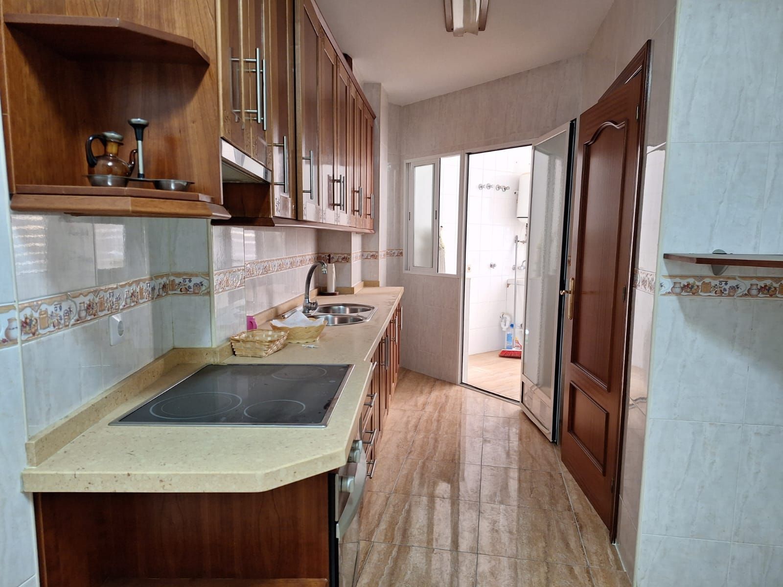 Kitchen of Flat for sale in Jamilena  with Air Conditioner, Heating and Private garden