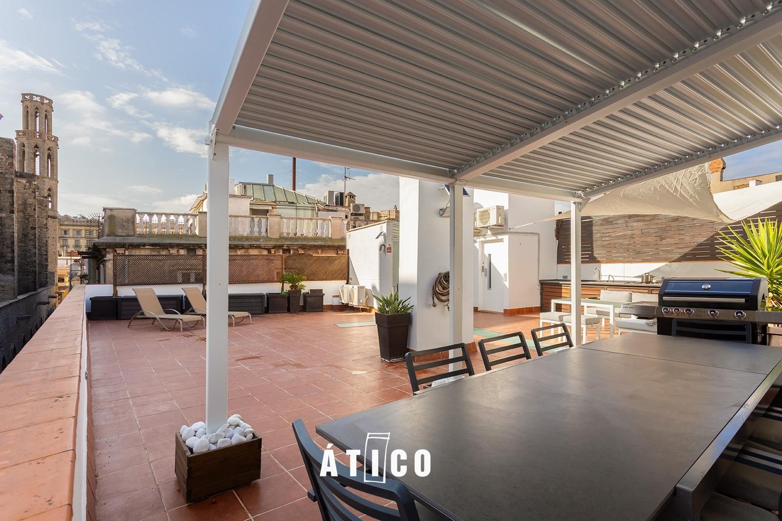 Terrace of Attic for sale in  Barcelona Capital  with Air Conditioner, Heating and Terrace