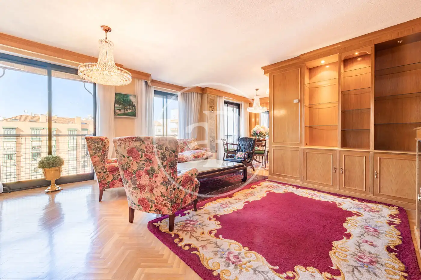 Living room of Flat for sale in Madrid  with Air Conditioner and Heating