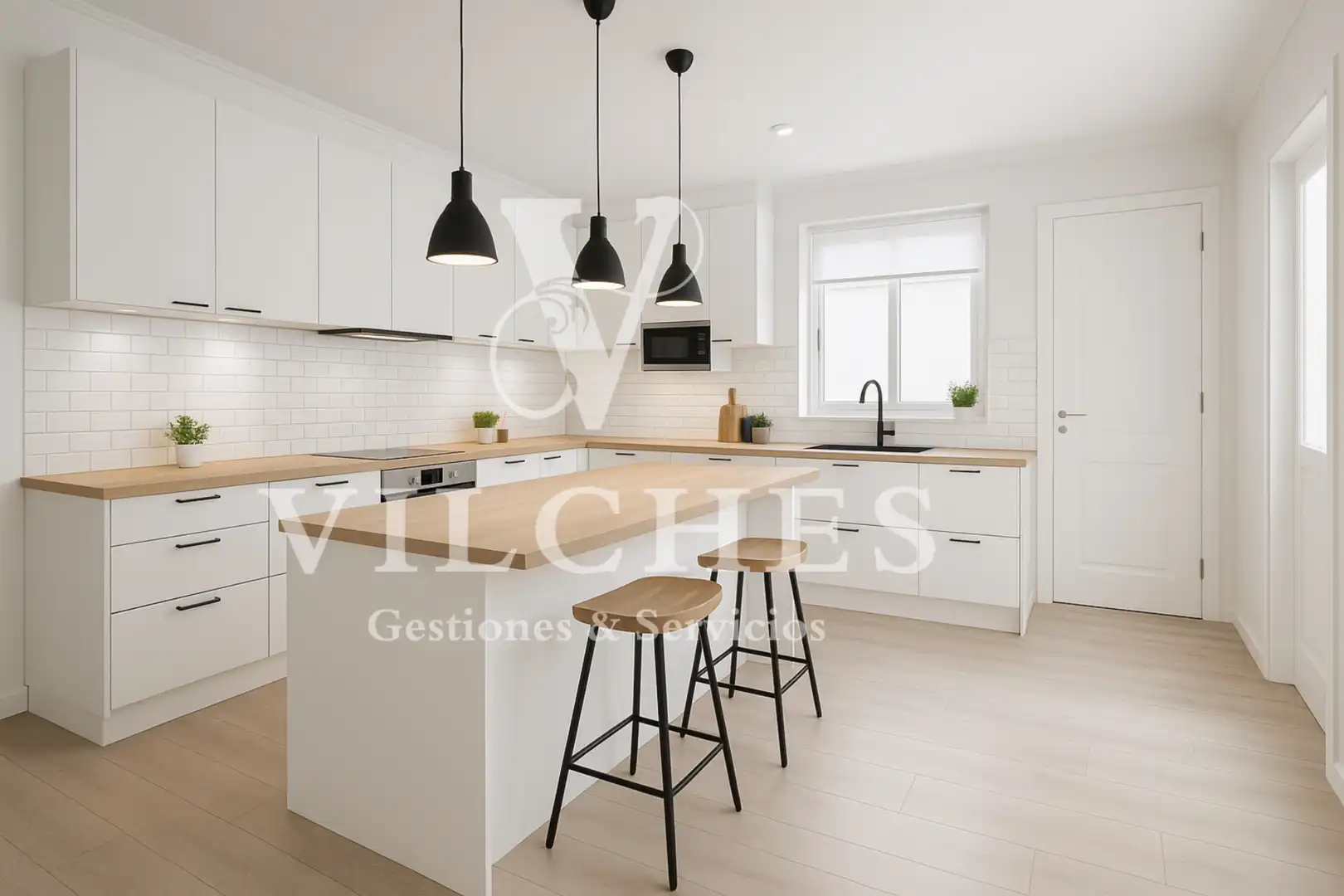 Kitchen of Flat for sale in Gáldar  with Terrace and Balcony