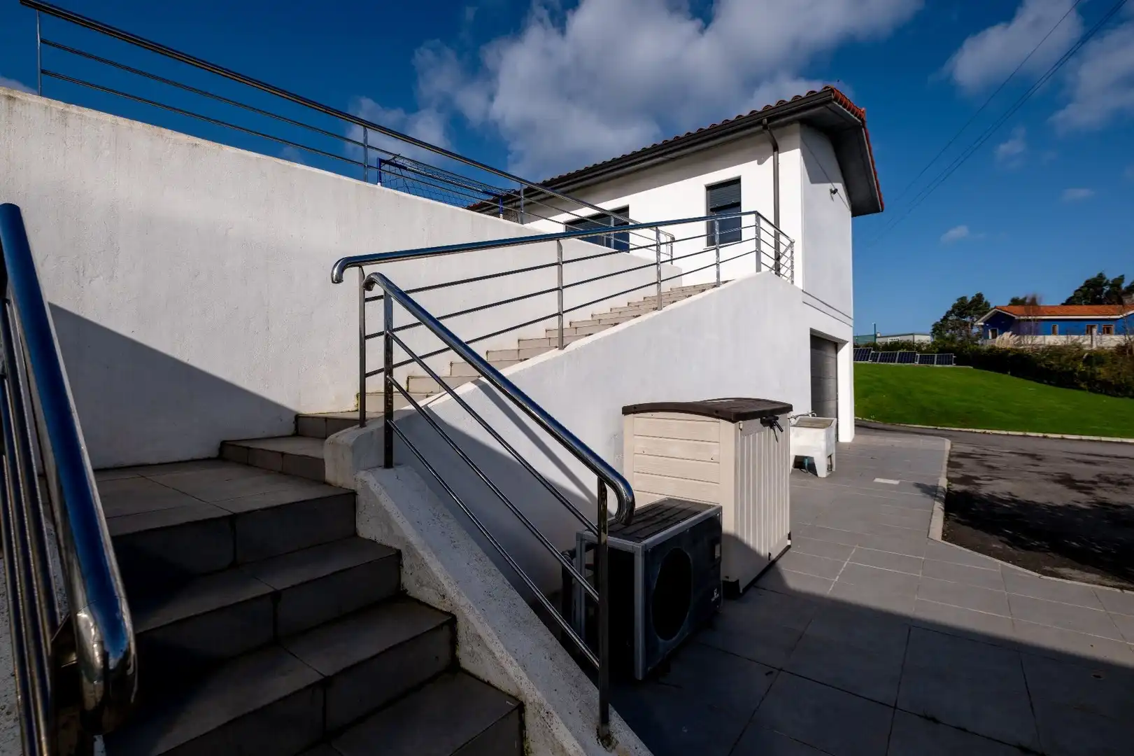 Vista exterior de Casa o chalet en venta en Castrillón con Aire acondicionado, Calefacción y Jardín privado