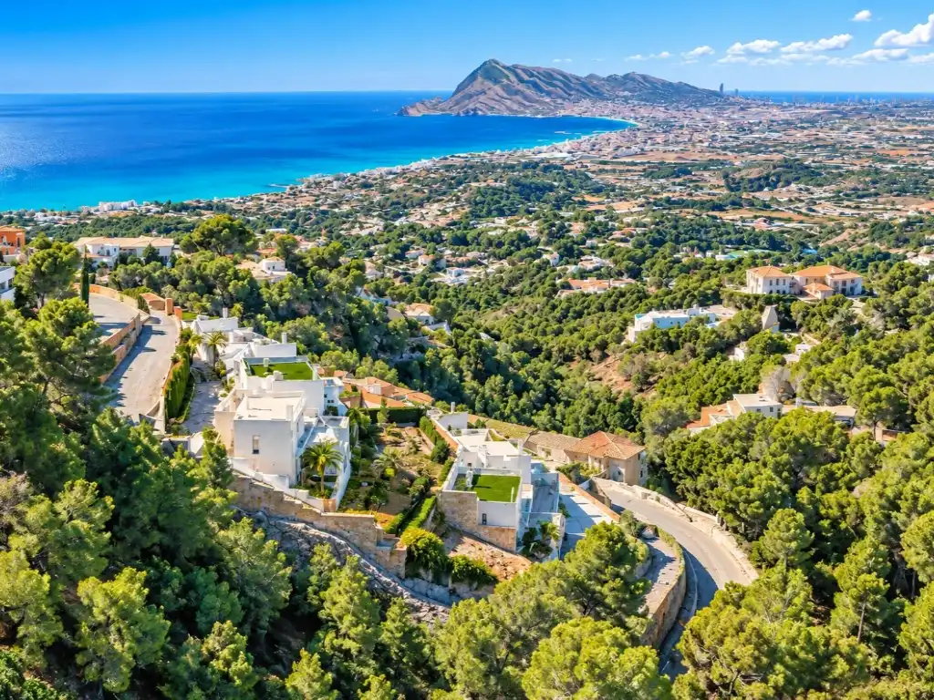 Casa con terrazza in vendita a Altea la Vella