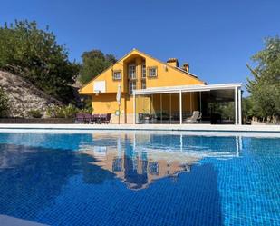 Swimming pool of House or chalet for sale in Agullent  with Air Conditioner, Terrace and Swimming Pool