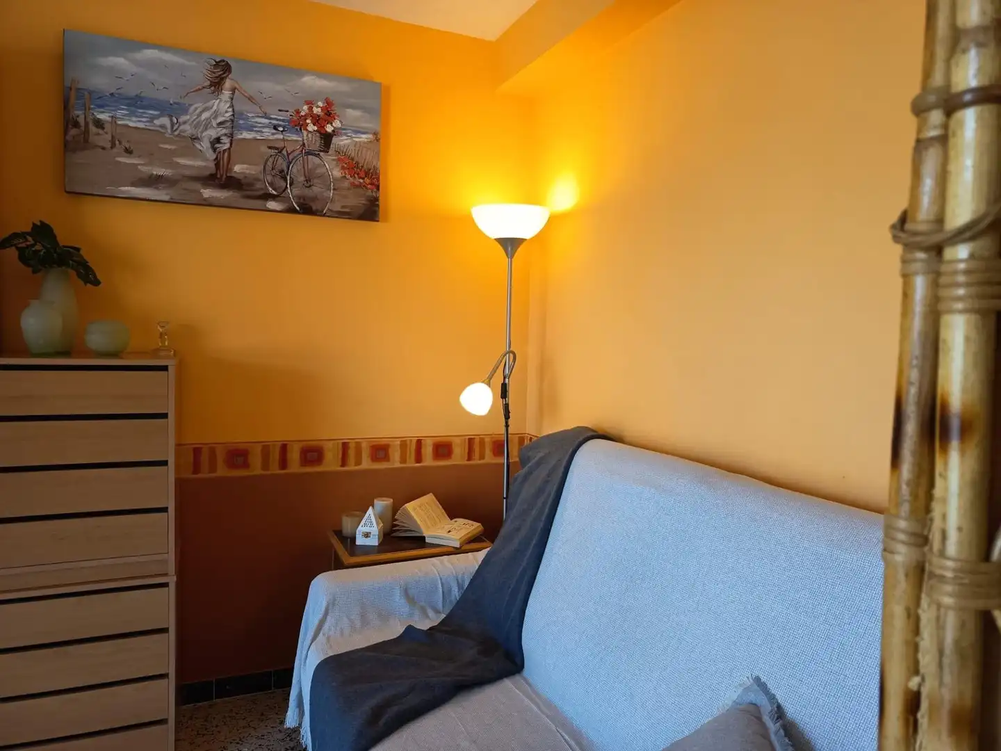 Sala de estar de Piso en venta en Mont-roig del Camp con Aire acondicionado y Terraza
