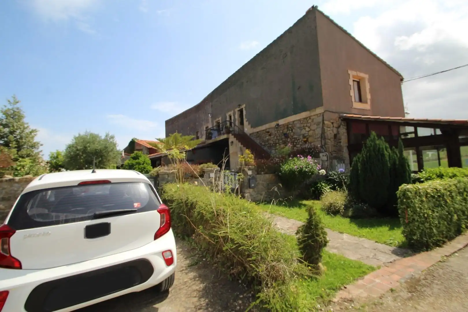 Vista exterior de Casa o chalet en venta en Ruiloba con Jardín privado