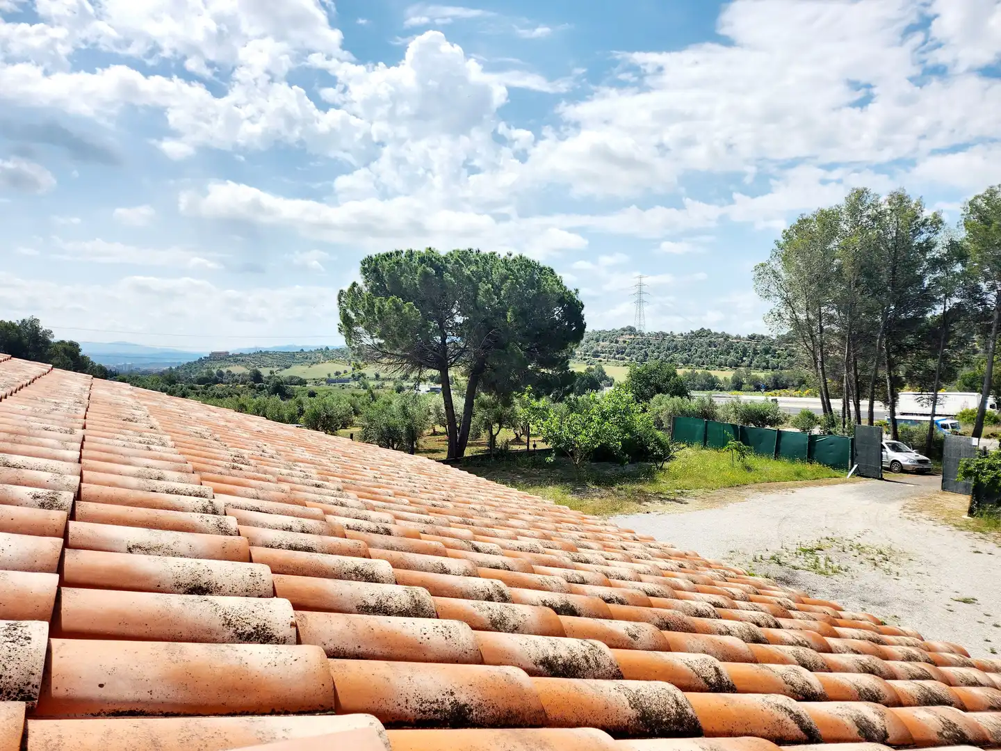 Vista exterior de Finca rústica de alquiler con opción a compra en Esparreguera con Calefacción, Jardín privado y Terraza