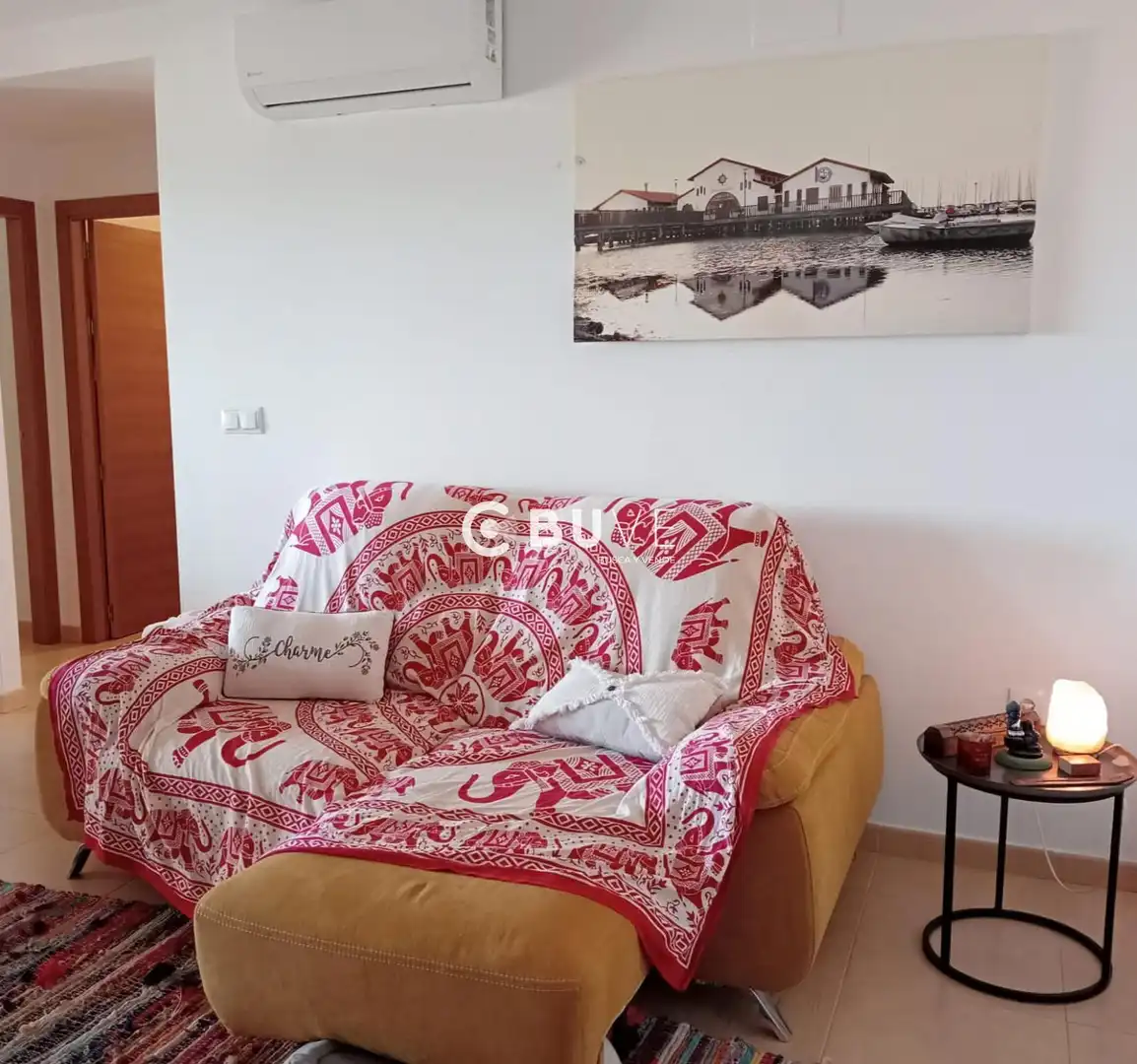 Sala de estar de Ático en venta en Torre-Pacheco con Terraza y Amueblado