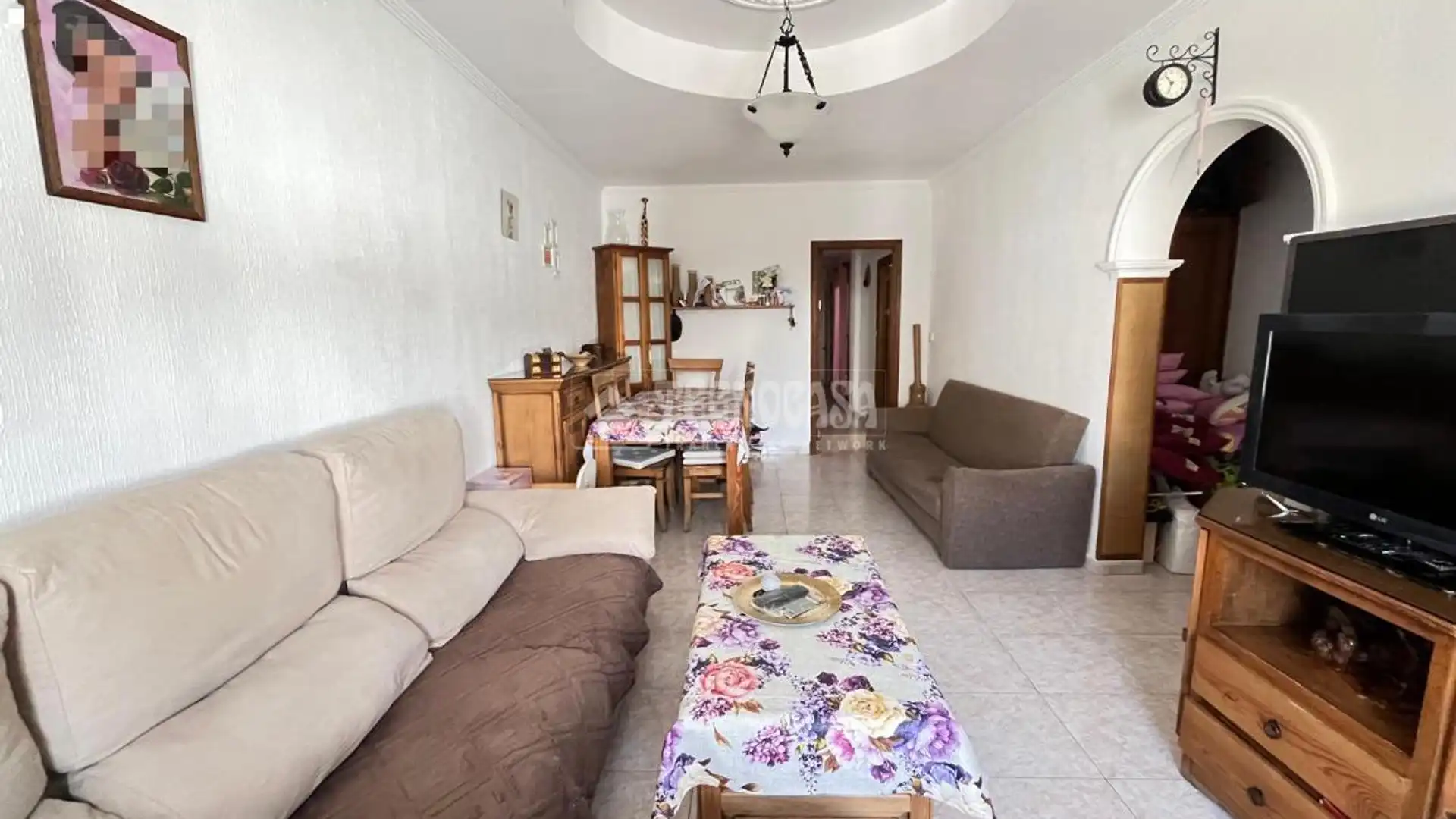 Sala de estar de Casa adosada en venta en Jerez de la Frontera con Terraza