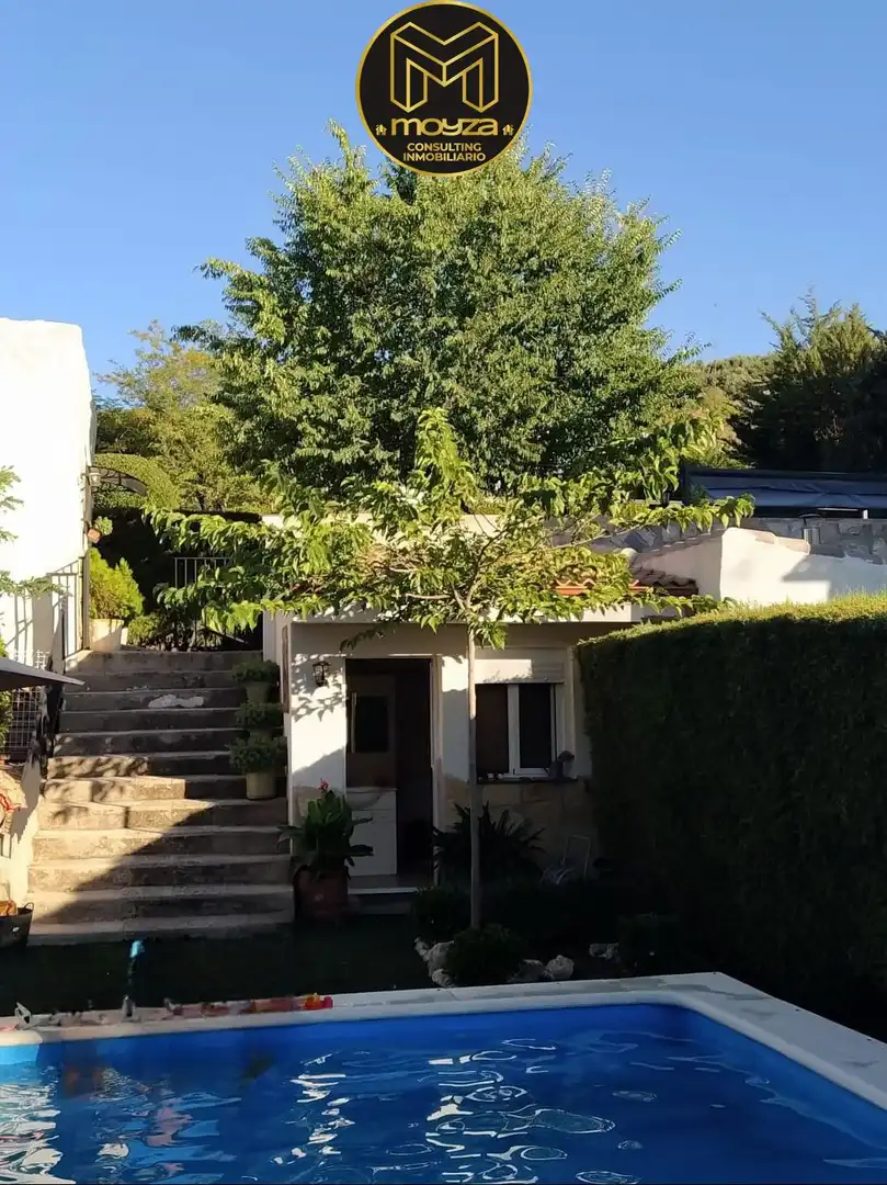 Außenansicht von Haus oder Chalet zur Miete in Los Villares mit Klimaanlage, Heizung und Abstellraum