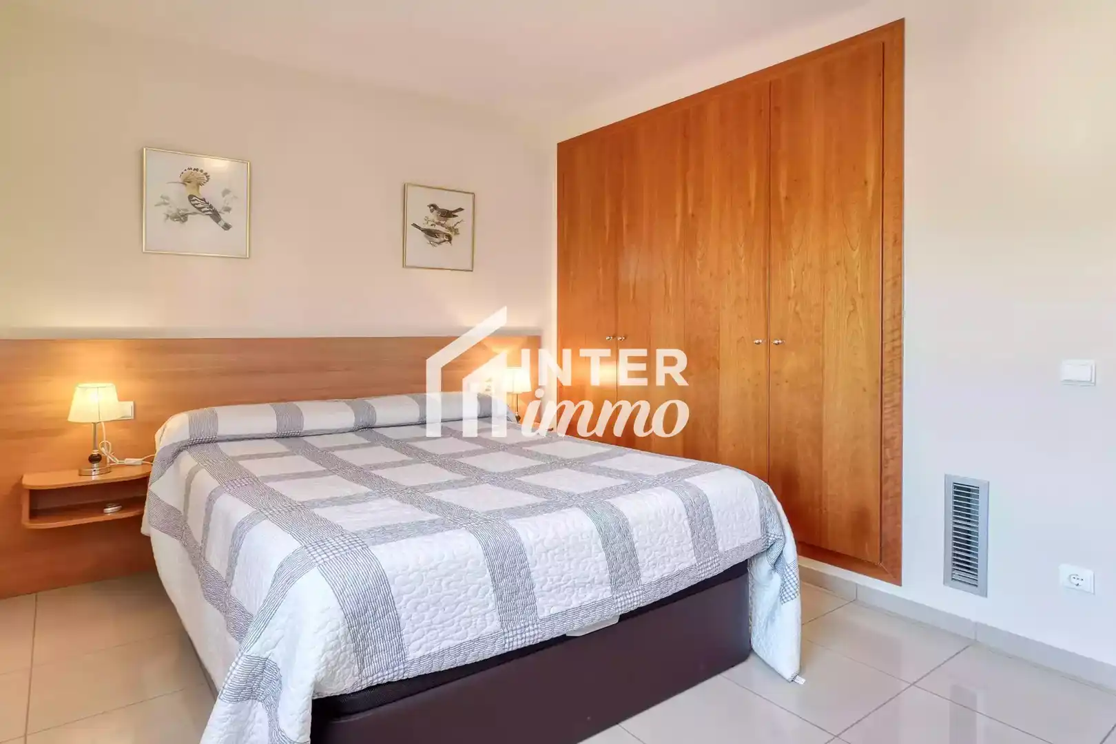 Schlafzimmer von Wohnung zum Verkauf in Roses mit Klimaanlage, Heizung und Terrasse