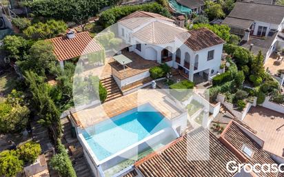 Exterior view of House or chalet for sale in Cervelló  with Air Conditioner, Heating and Private garden