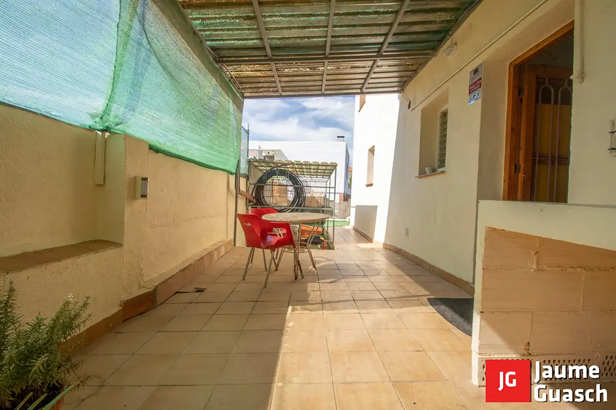 Terraza de Casa adosada en venta en Torredembarra con Aire acondicionado, Calefacción y Jardín privado
