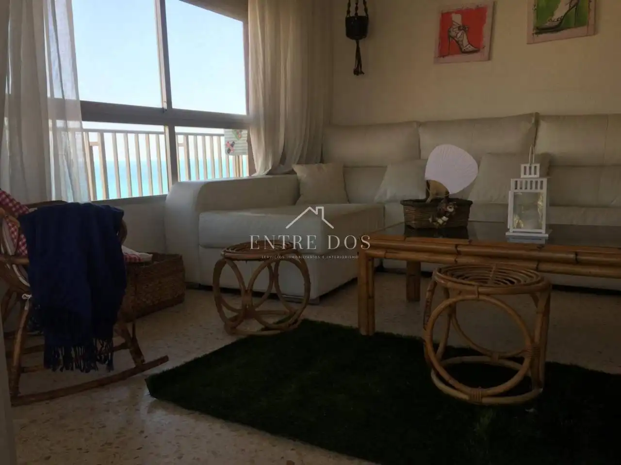 Wohnzimmer von Wohnung zum Verkauf in Benicasim / Benicàssim mit Terrasse und Gemeinschaftspool