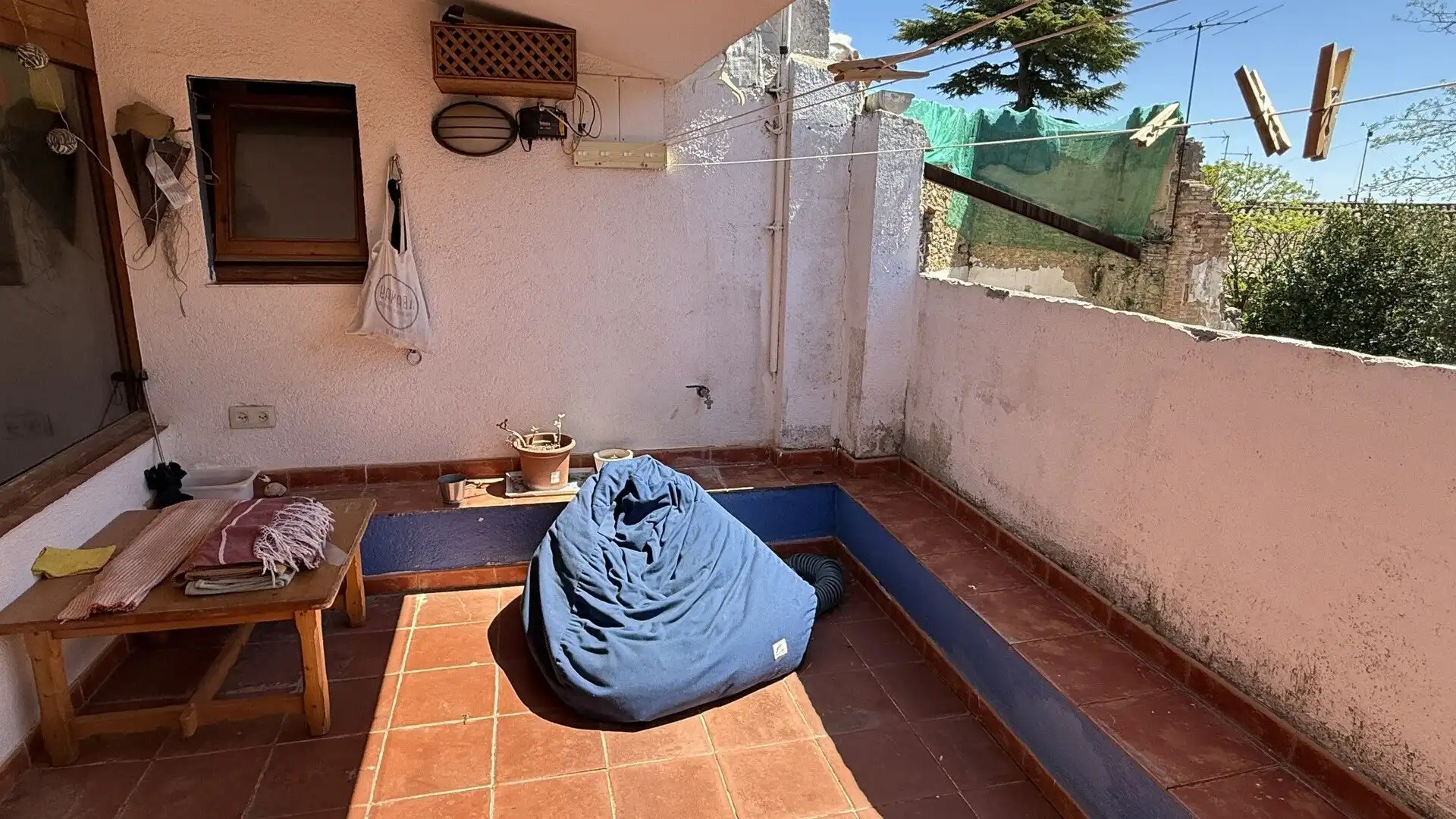 Terrasse von Wohnung zum Verkauf in Castellterçol mit Heizung, Terrasse und Abstellraum