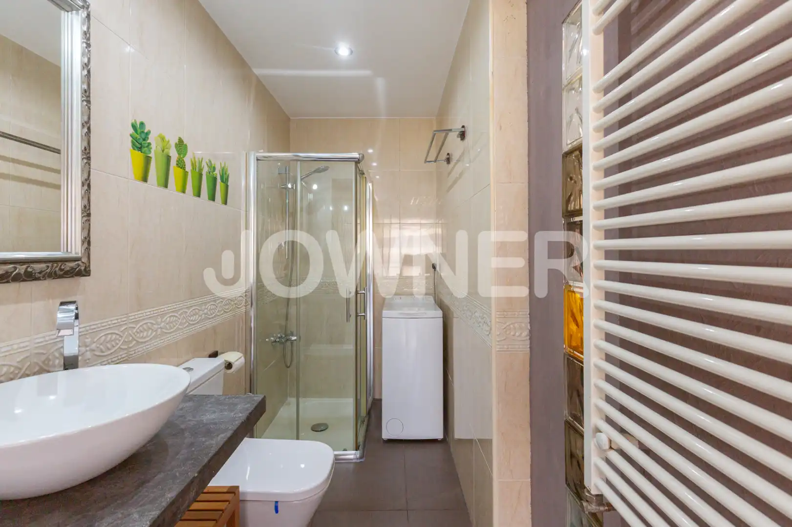 Badezimmer von Wohnung zur Miete in Madrid mit Klimaanlage, Heizung und Möbliert