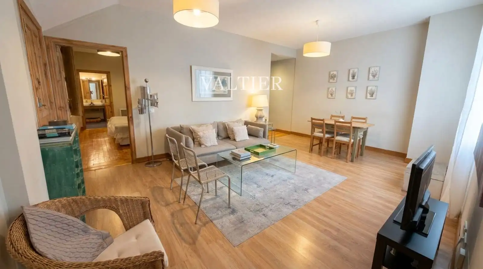 Exterior view of Flat for rent in Madrid  with Air Conditioner, Heating and Furnished