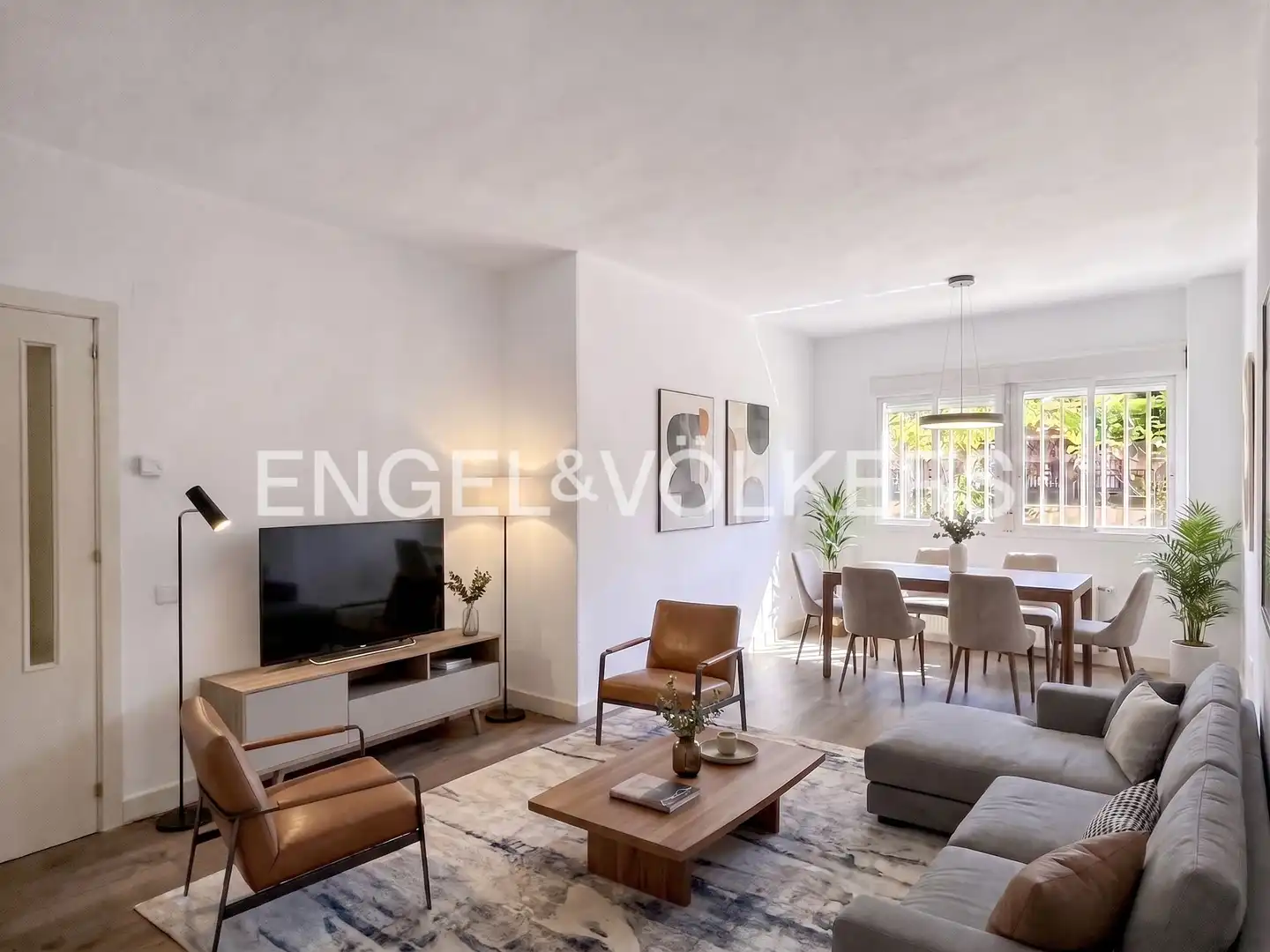 Wohnzimmer von Wohnung zum Verkauf in Alcobendas mit Heizung, Abstellraum und Schwimmbad