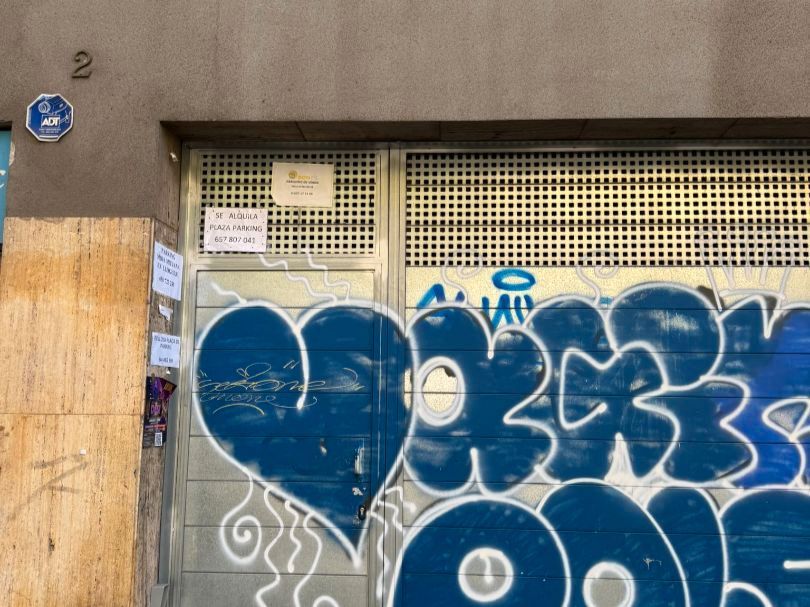 Vista exterior de Garatge de lloguer en  Barcelona Capital