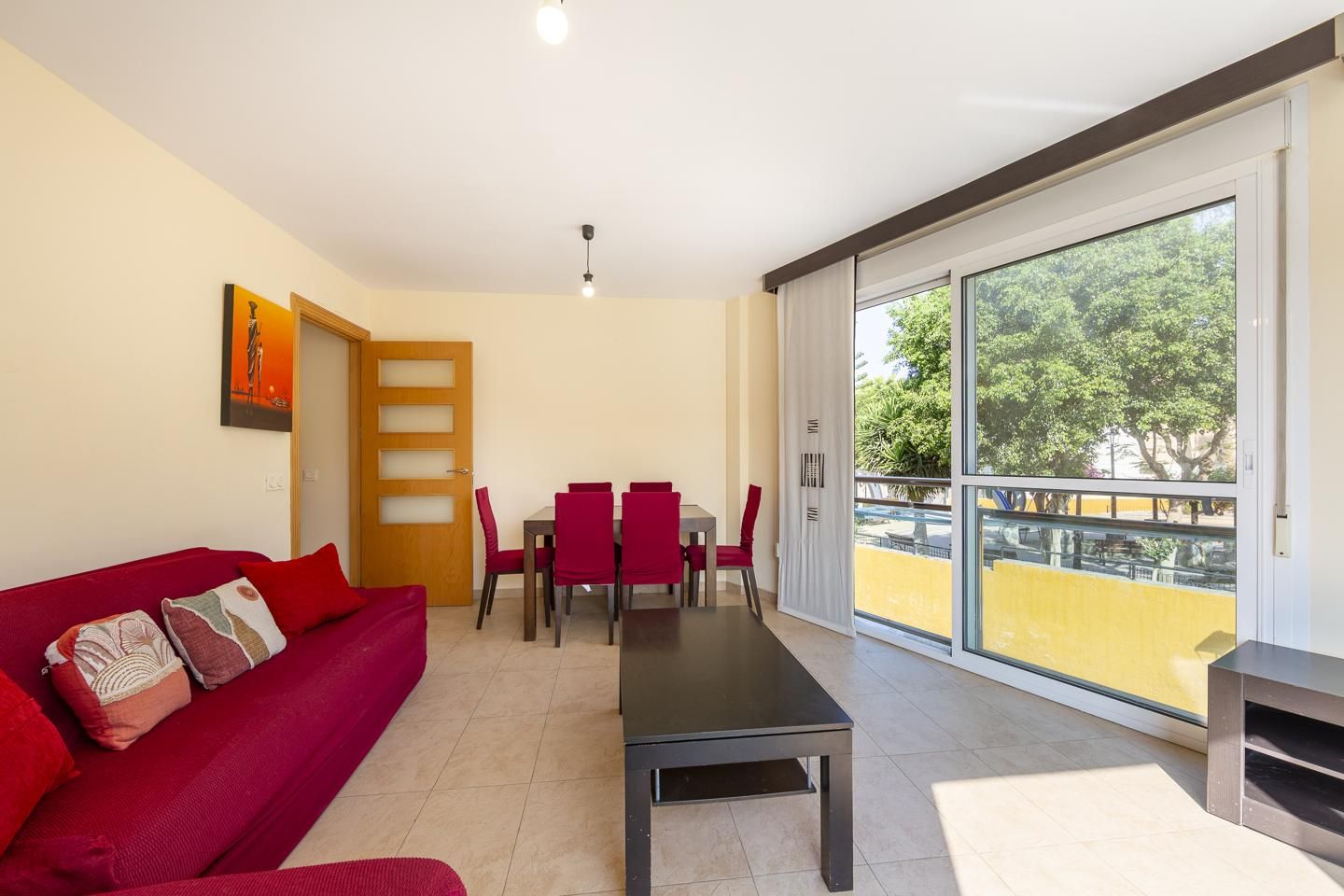 Wohnzimmer von Wohnung zum verkauf in Viator mit Möbliert und Balkon