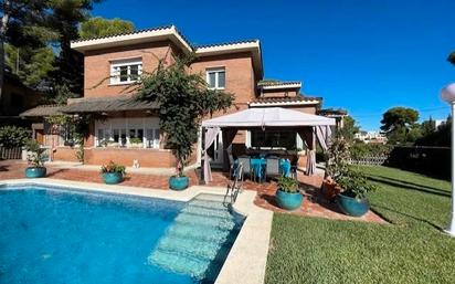 Exterior view of Single-family semi-detached for sale in  Tarragona Capital  with Air Conditioner, Heating and Private garden