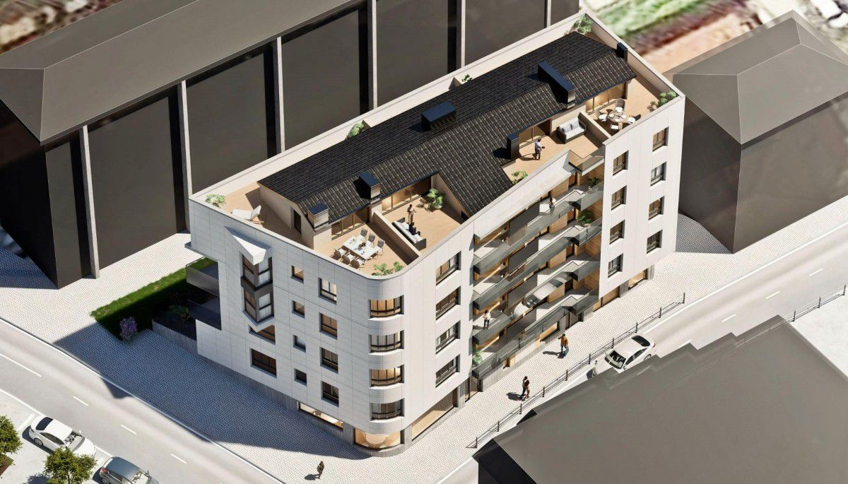 Vista exterior de Dúplex en venda en Ortuella amb Calefacció, Terrassa i Traster