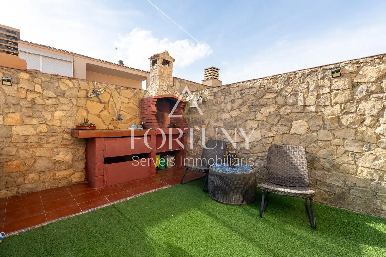 Terraza de Casa o chalet en venta en Pira con Aire acondicionado, Calefacción y Jardín privado