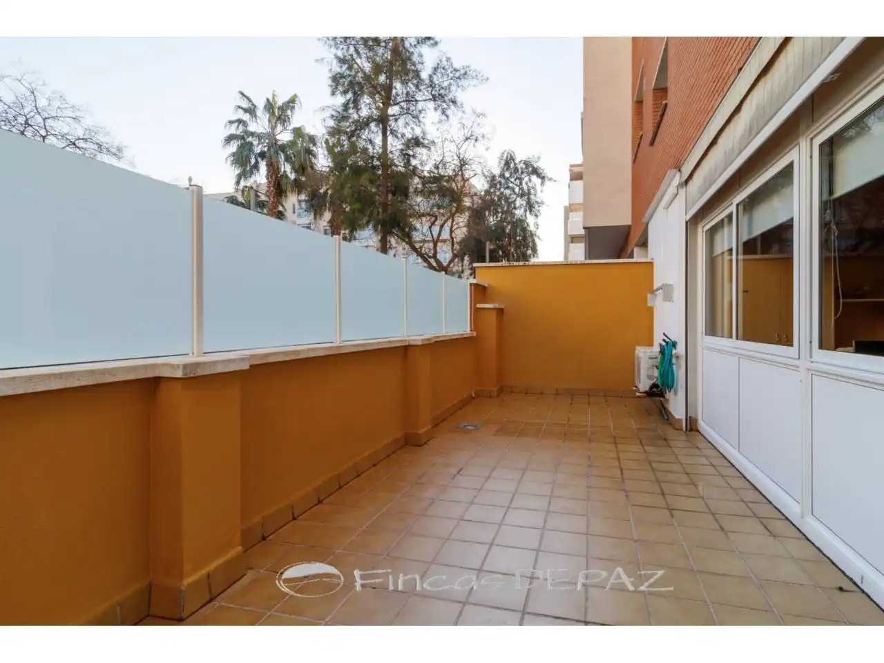 Terrace of Flat for sale in Castelldefels  with Heating, Private garden and Parquet flooring
