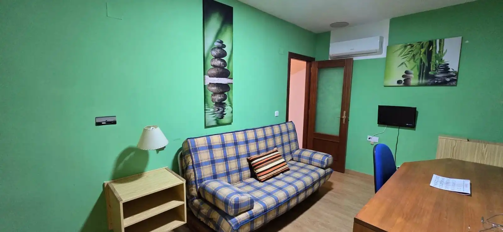 Bedroom of Flat for sale in Argamasilla de Calatrava  with Air Conditioner, Terrace and Furnished