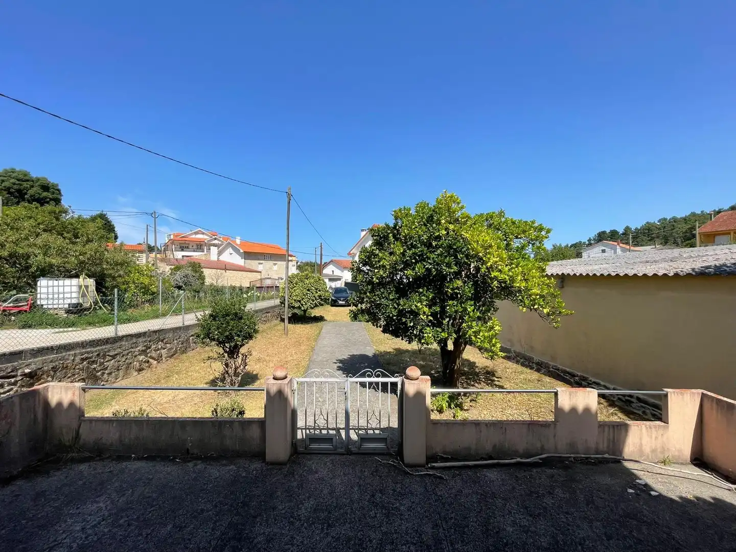 Vista exterior de Casa o chalet en venta en Porto do Son con Jardín privado, Amueblado y Balcón